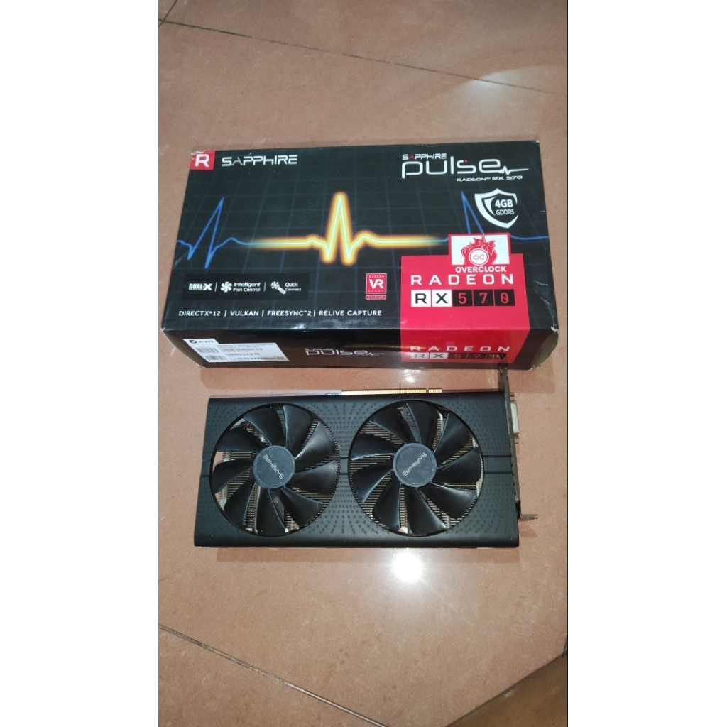 VGA Radeon RX-570 OC Sapphire Pulse