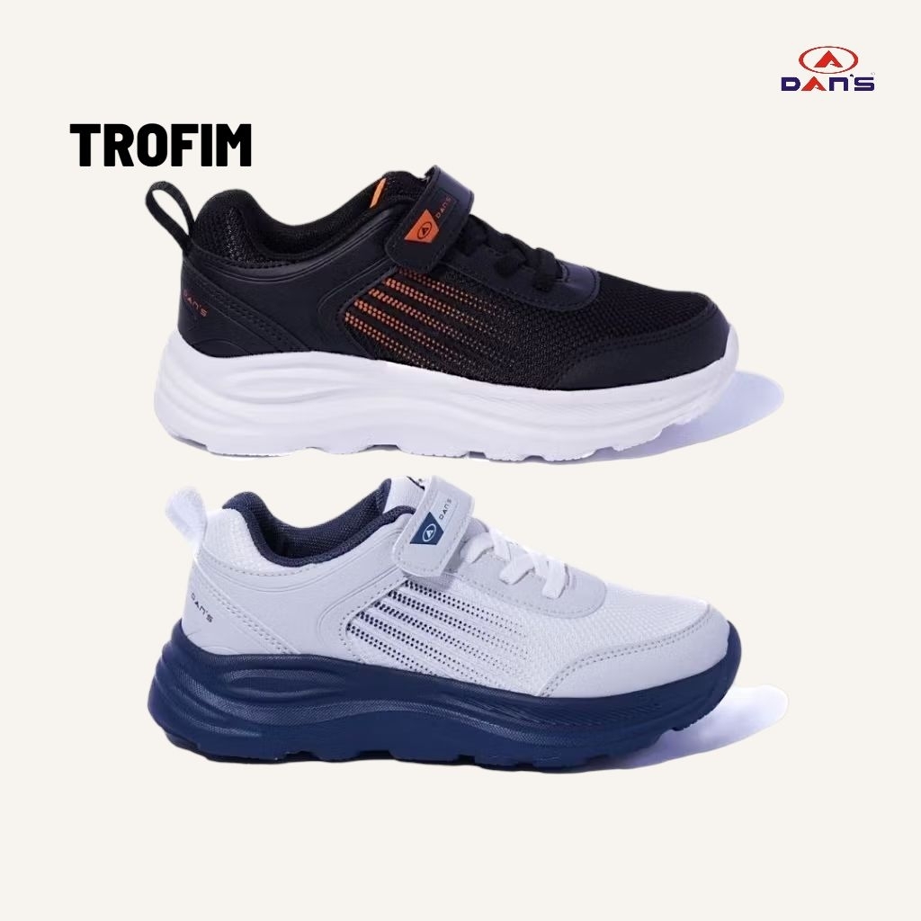DANS TROFIM Sepatu Sneakers Anak Laki-laki (SD) Original