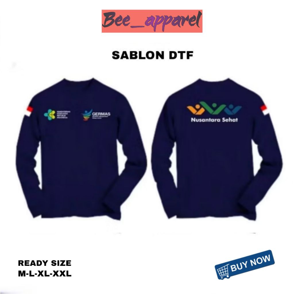 KAOS LENGAN PANJANG NUSANTARA SEHAT