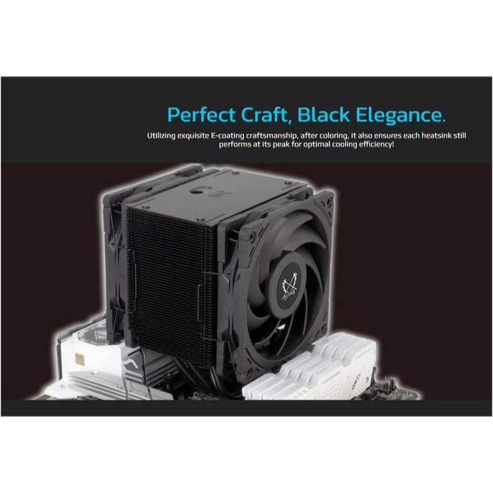 Scythe Mugen 6 DBE Dual Fan Black Edition - Cooler CPU