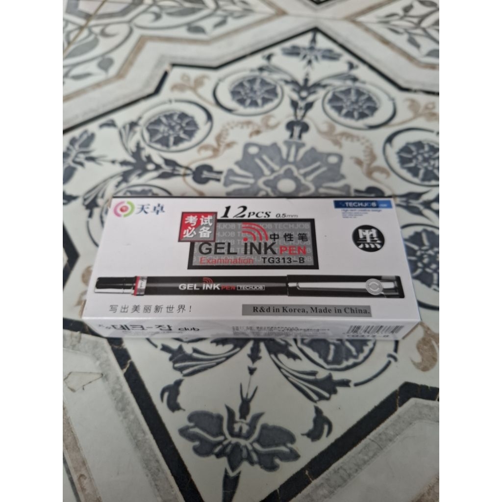 pulpen gel Techjob TG313-B. 