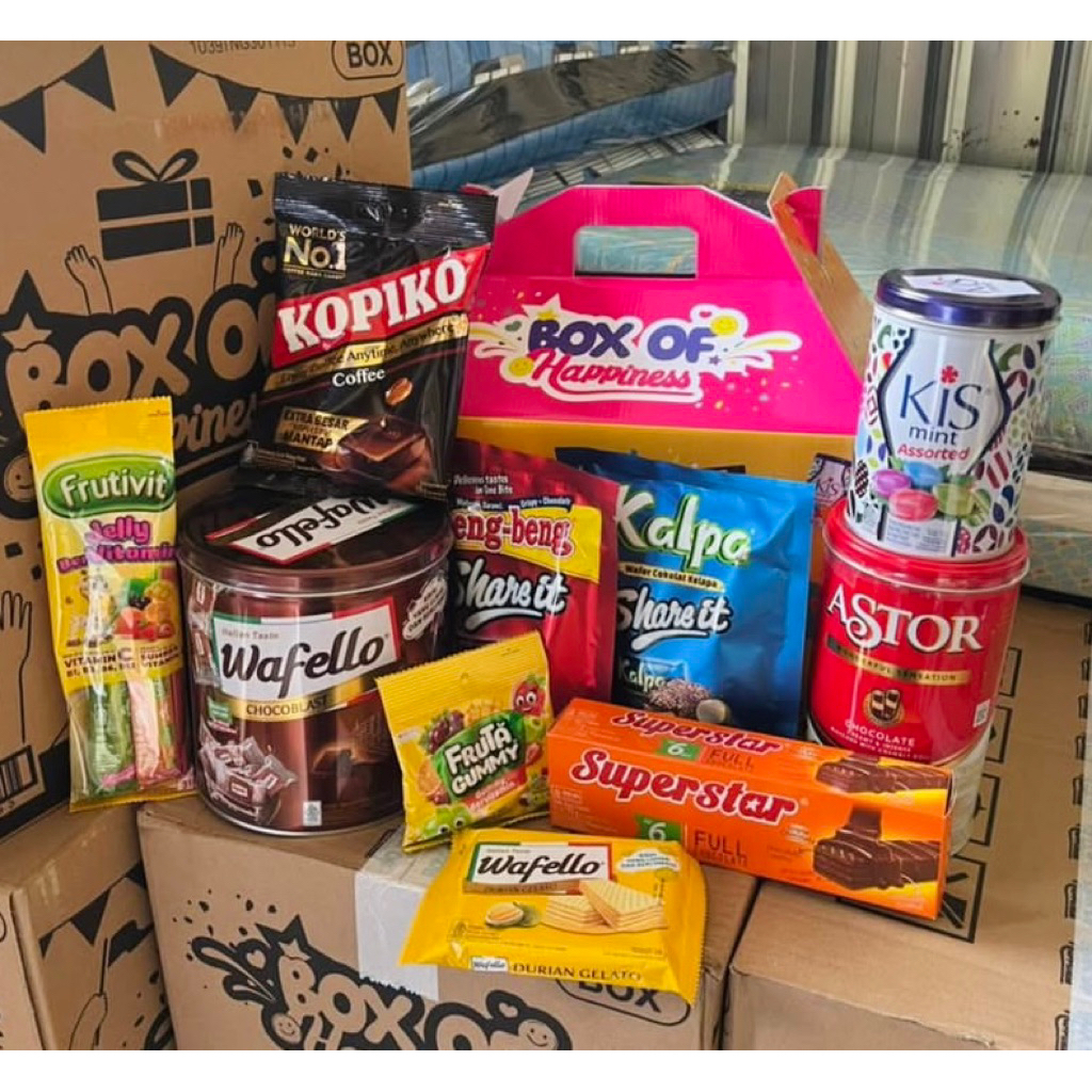 HAMPERS LEBARAN - By Mayora Snack Box Of Happiness