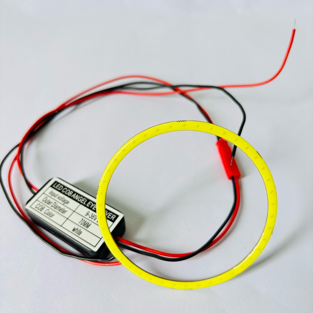 Ring COB biled ukuran 2,5 inch & 3 Inch warna putih harga satuan