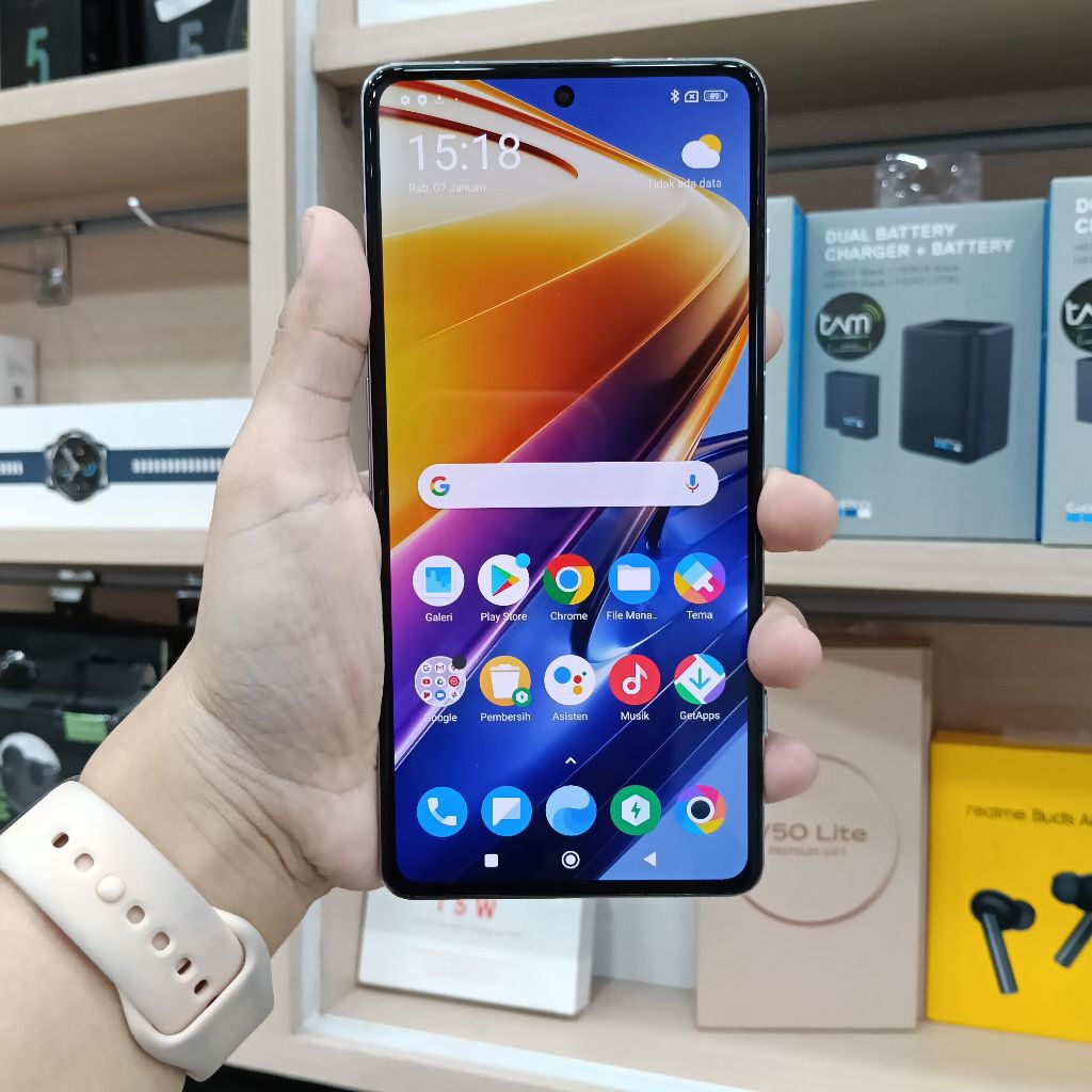 POCO F4GT 12/256 POCO F 4 GT 12/256 POCOF4 GT 12/256 SECOND BEKAS GARANSI RESMI