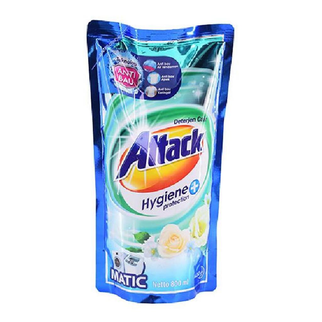 ATTACK DETERJEN CAIR HYGIENE + PROTECT 800ml