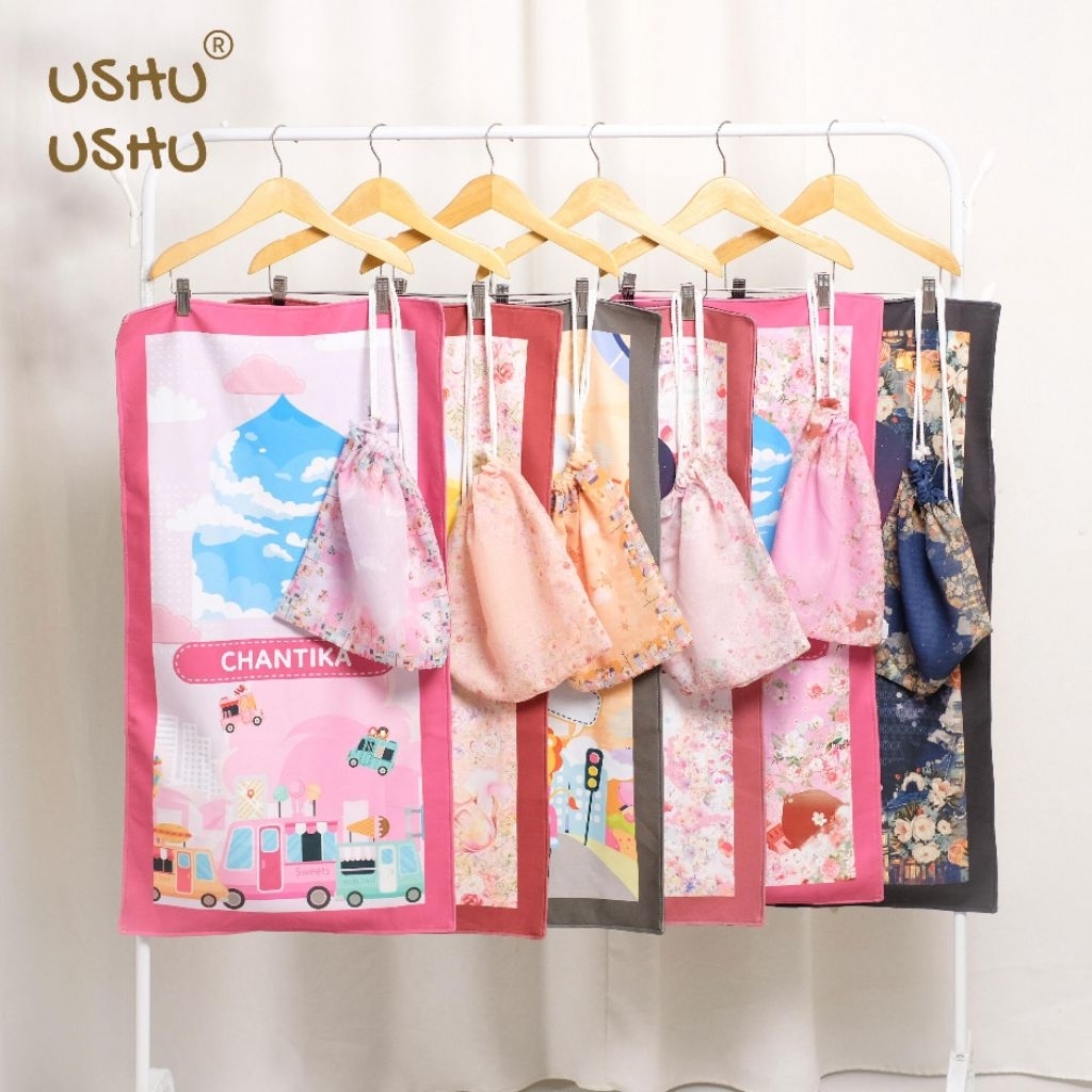 OPEN PO USHU USHU MUSLIM SERIES / SAJADAH ANAK / MUKENA ANAK / PECI ANAK / USHU USHU