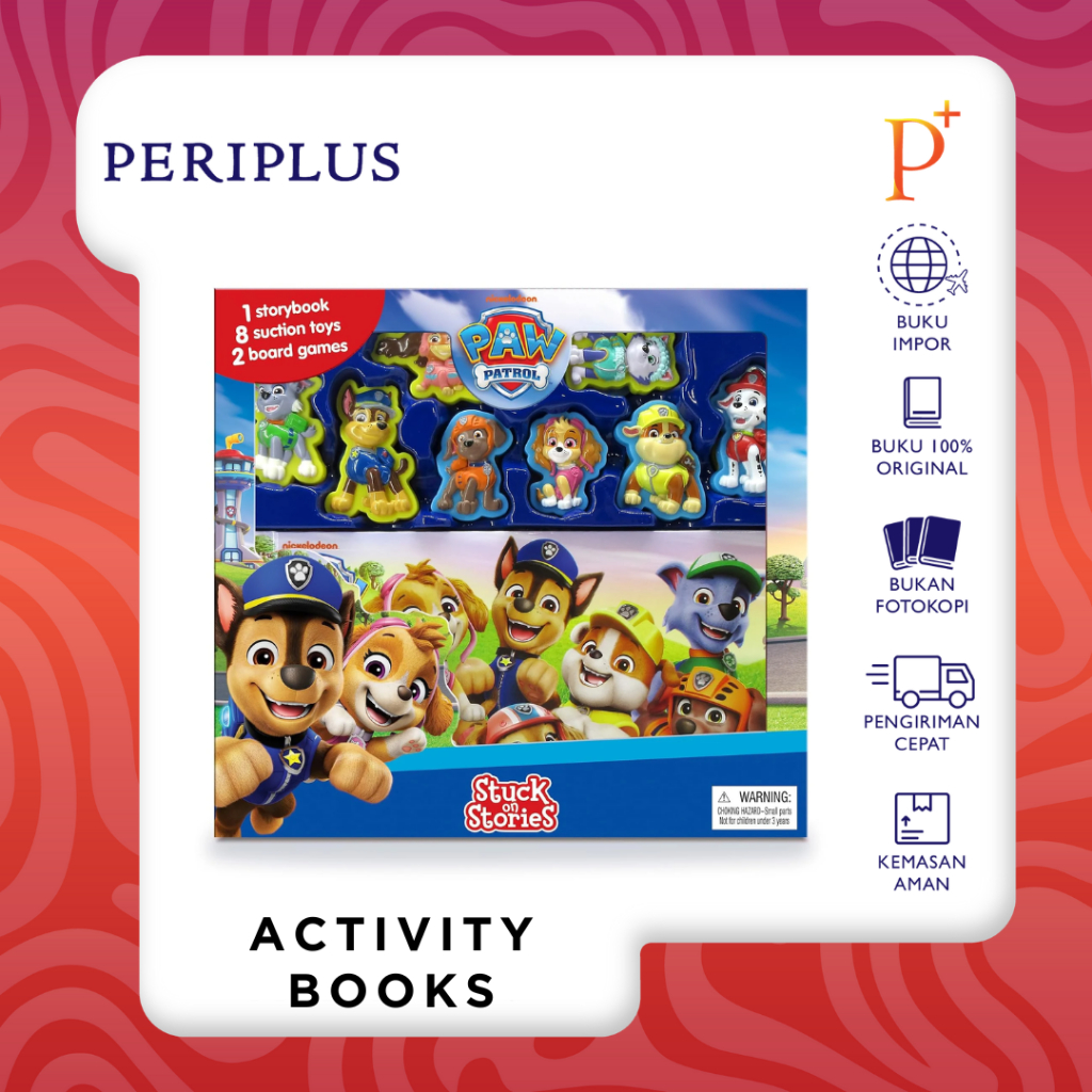 Nick Paw Patrol Stuck On Stories - 9782764371916