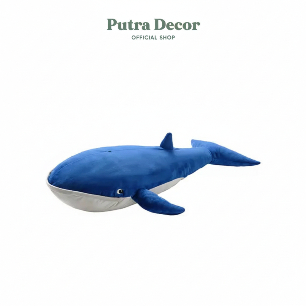 EXCLUSIVE SWITZERLAND Boneka, paus biru, 100 cm