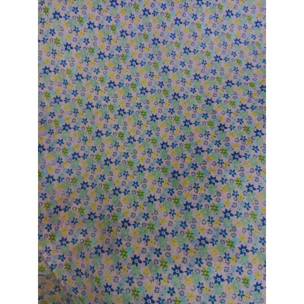 kain sifon motif kecil import - kain siffon murah - siffon babydoll - ldy