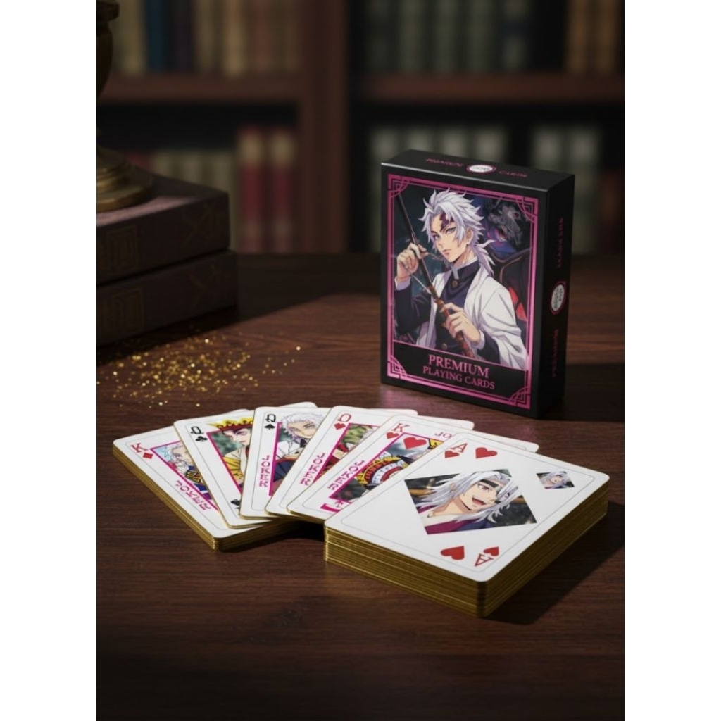 Kartu Remi Poker Demon Slayer (Custom Quality Premium)