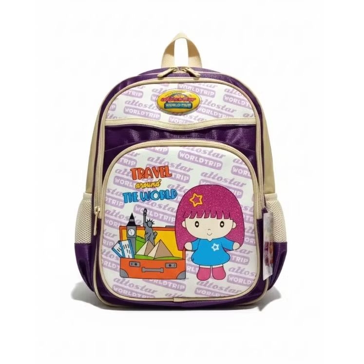 TAS RANSEL Backpack AltoStar World Trip Tas Sekolah TK/SD Alto