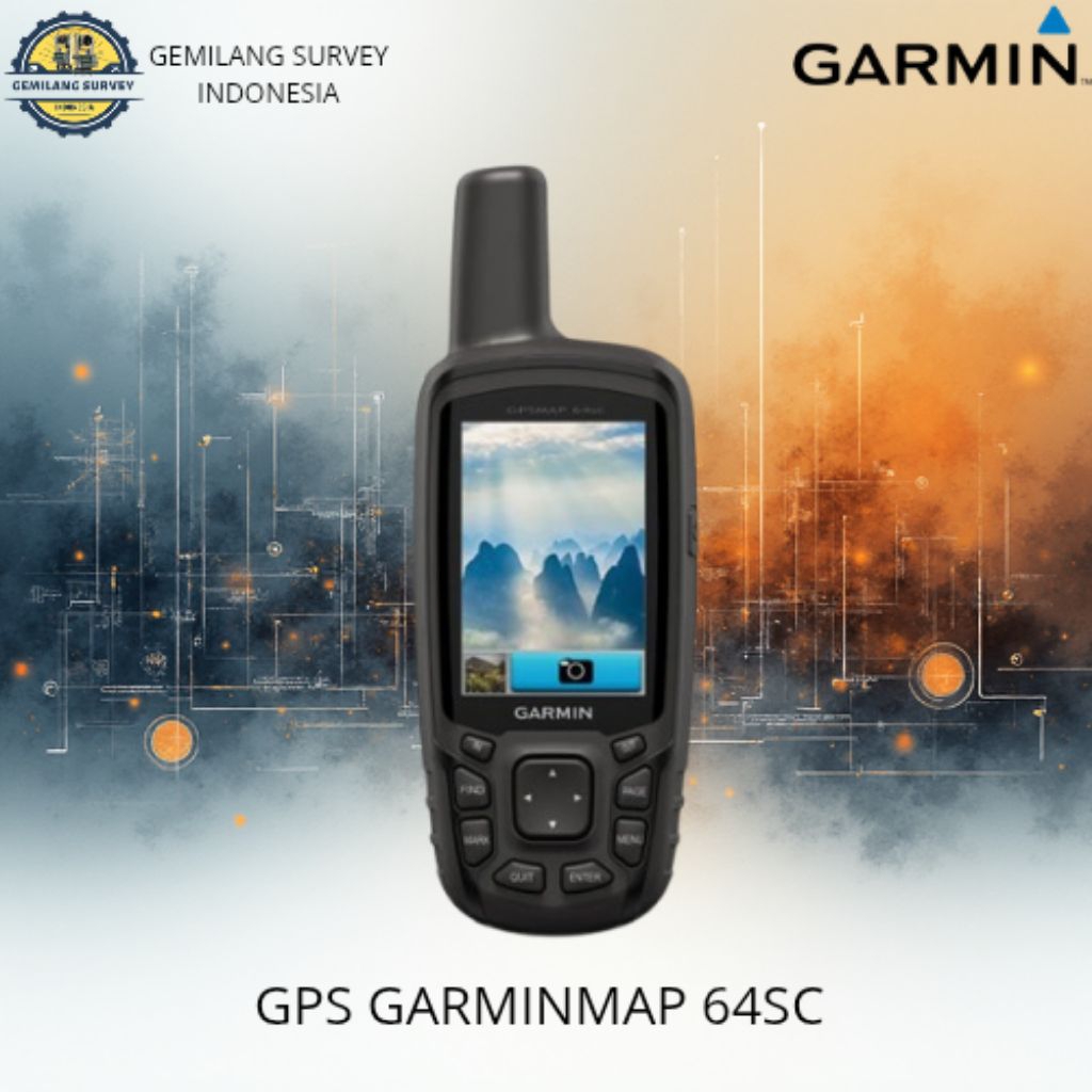 GPS Garmin 64sc Bekas / Garmin GPS 64sc Second With Camera