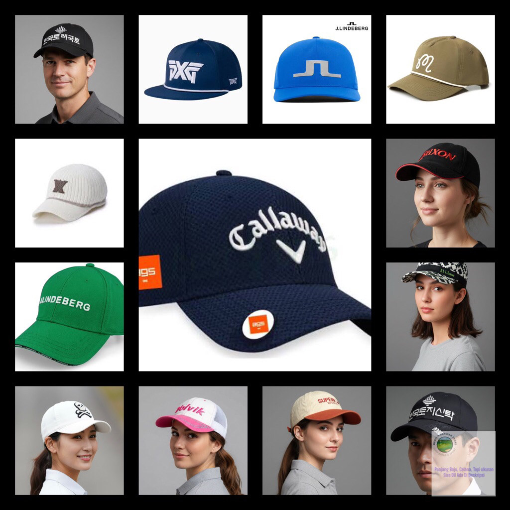 Topi Golf PX6 CALLAWAY ETC  Original Etc Pria Wanita Original Preloved