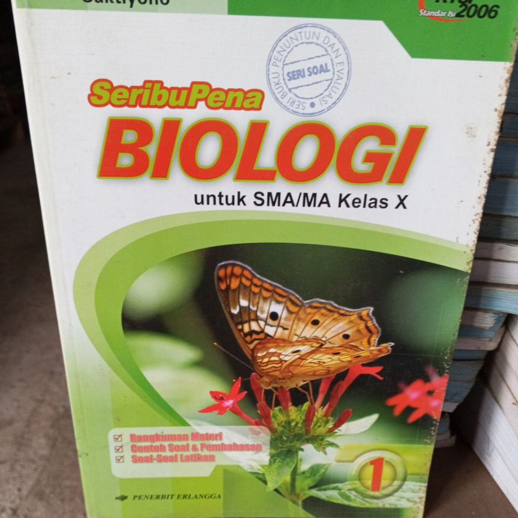 SERIBUPENA BIOLOGI UNTUK SMA KELAS X