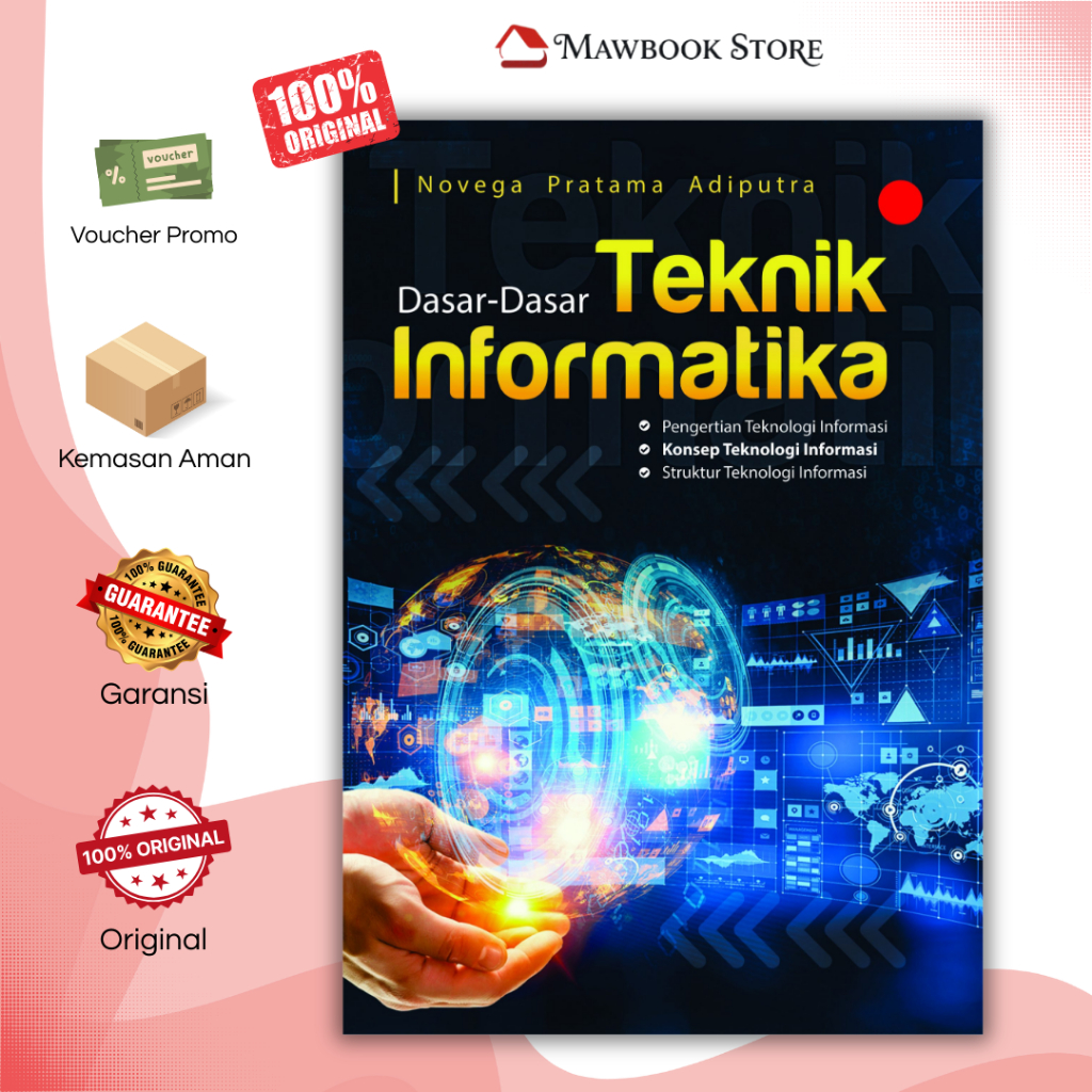 Buku Dasar-dasar Teknik Informatika Original Deepublish - Buku Teknik Informatika