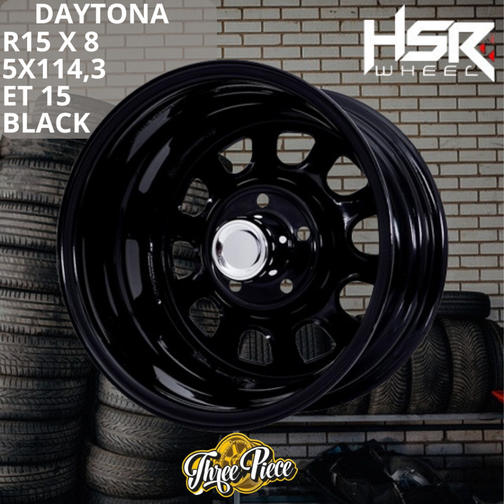 Velg Mobil Daytona R15 Lebar 8 Cocok Untuk Innova, Hillux Pickup, L300, Grandmax, DLL