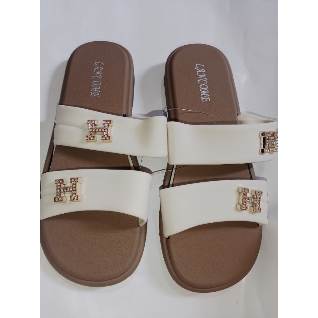 (cod)Sandal slip on wanita karet jelly/sendal selop jelly wanita