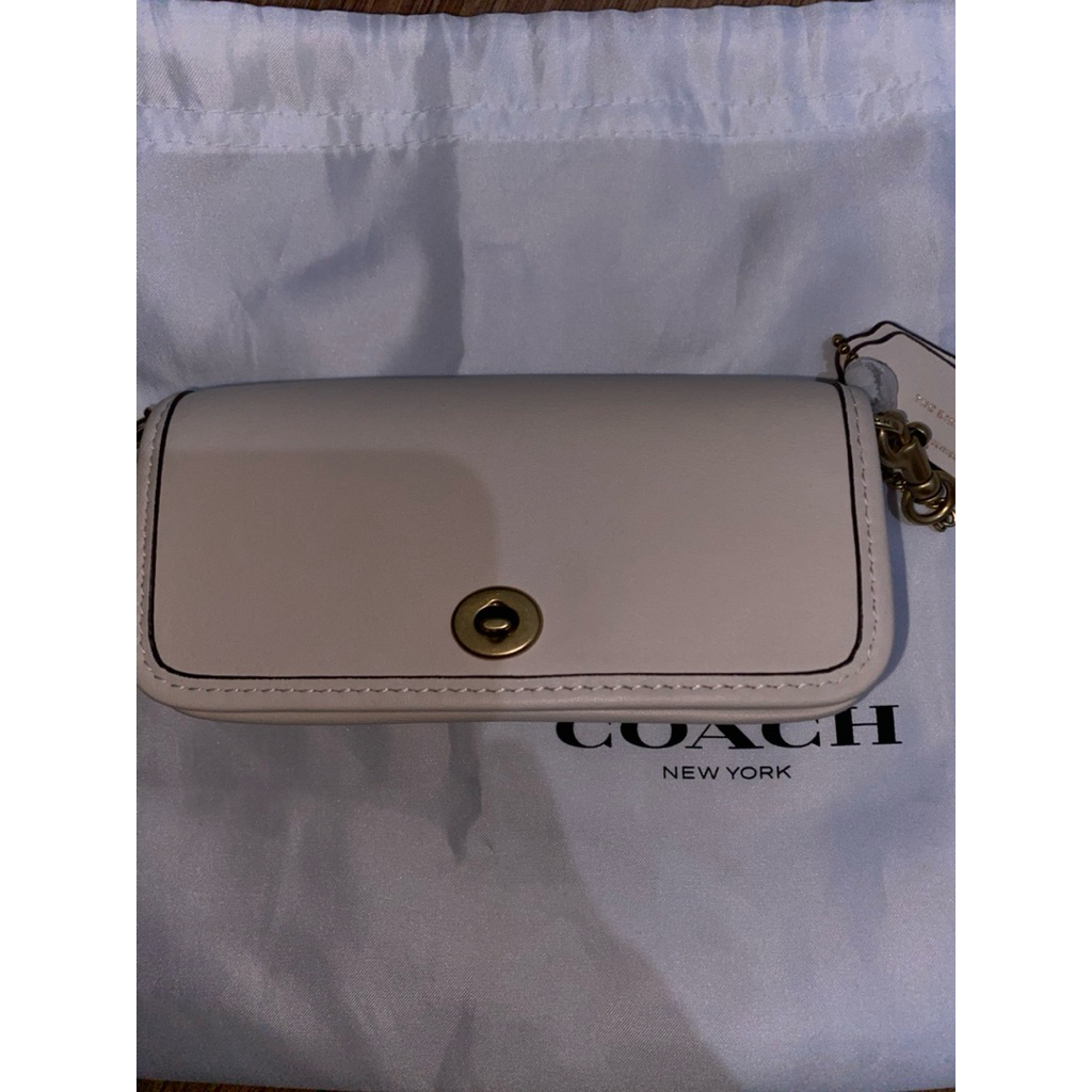 NBU Coach The Dinky Bag 14 Chalk