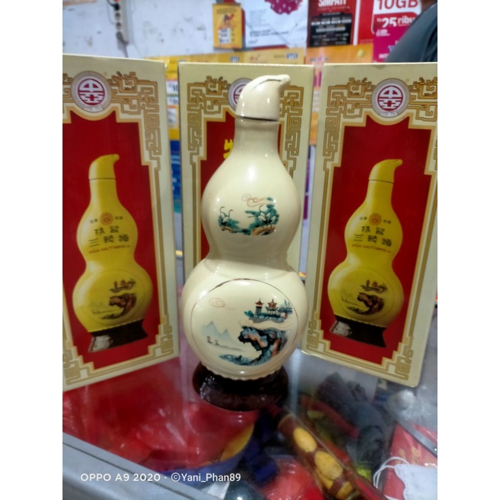 Botol Ciu Labu /Botol Pajangan / Hiasan