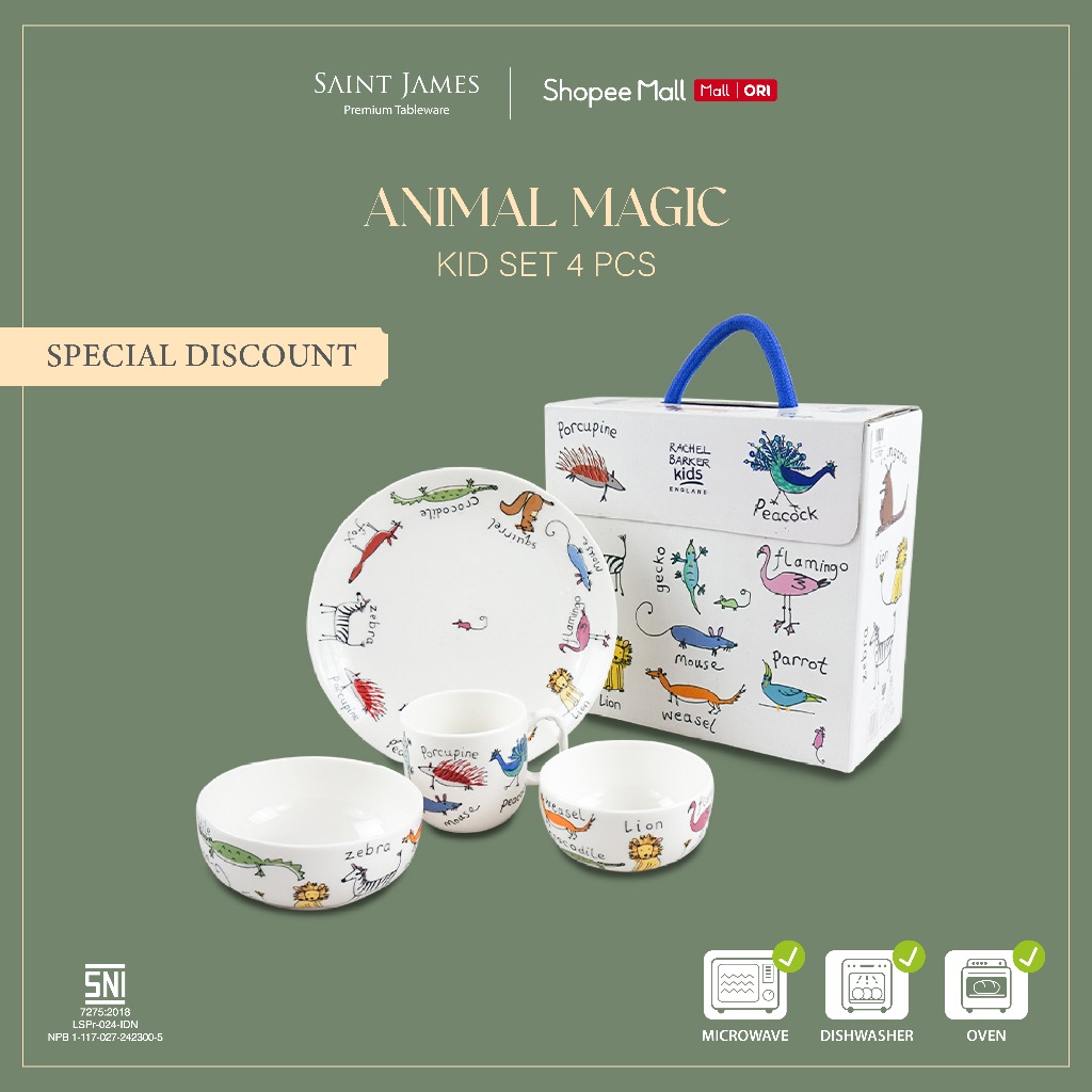 Saint James Kid Set Animal Magic set.4