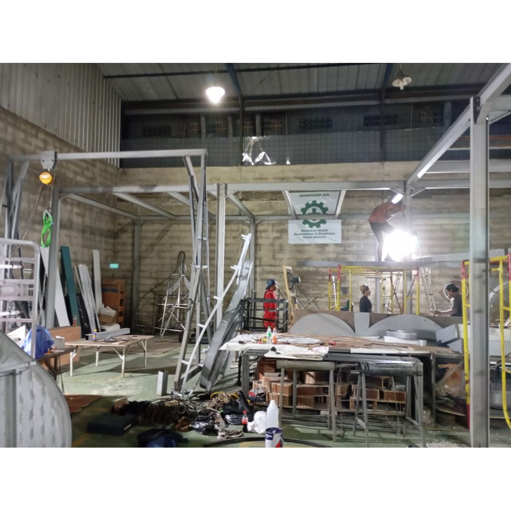 Mezzanine Workshop, Bengkel, Pabrik