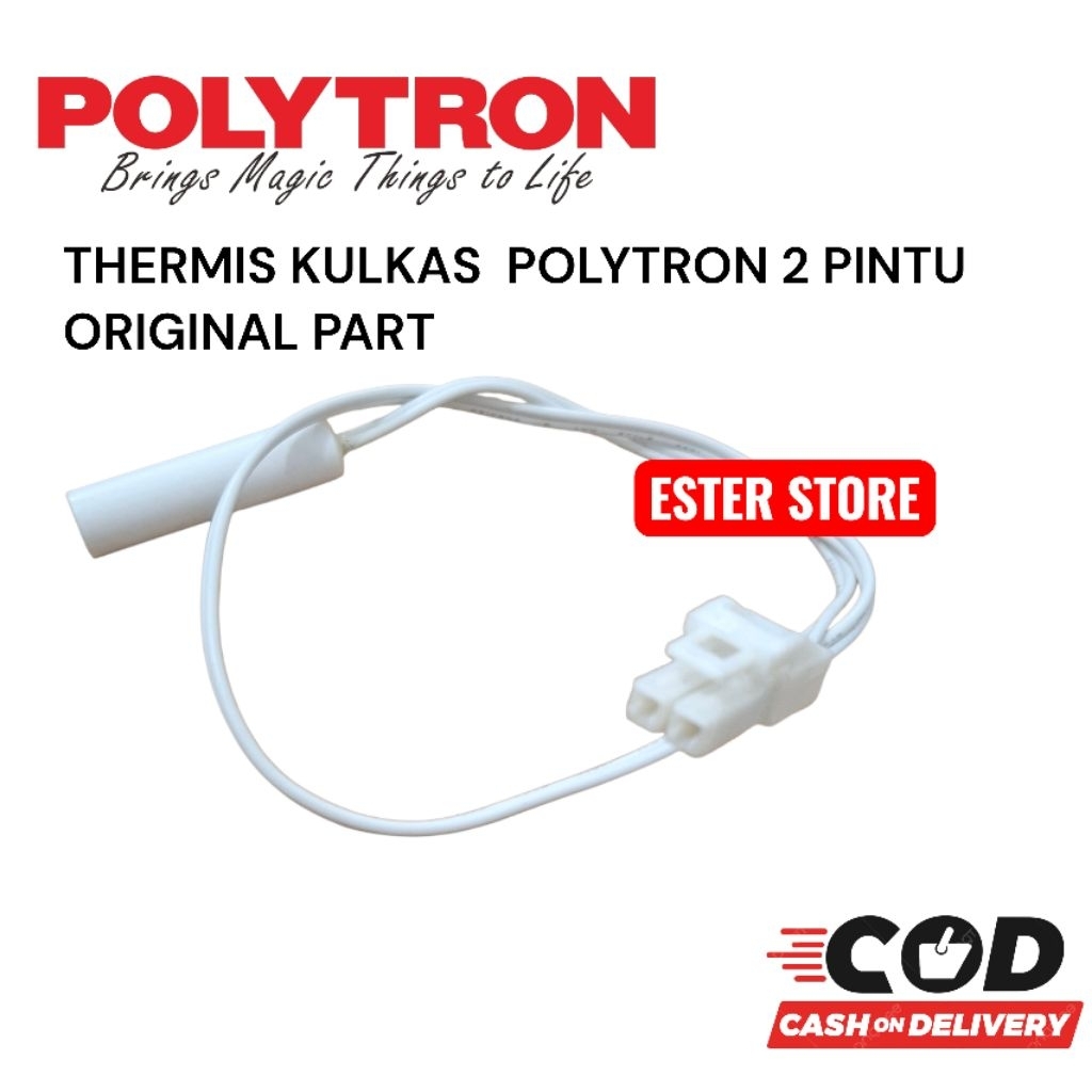 Thermistor kulkas original thermis fuse  polytron 2 pintu