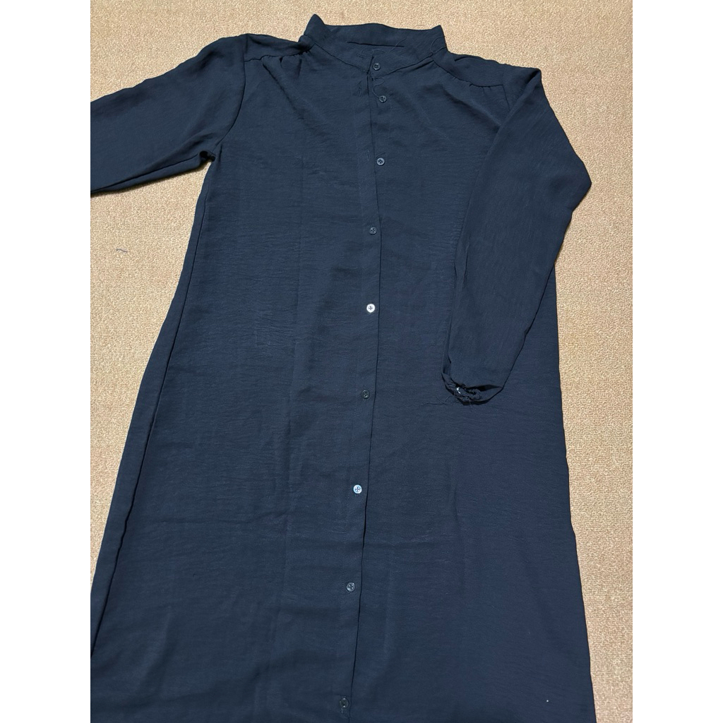 gamis wanita warna hitam