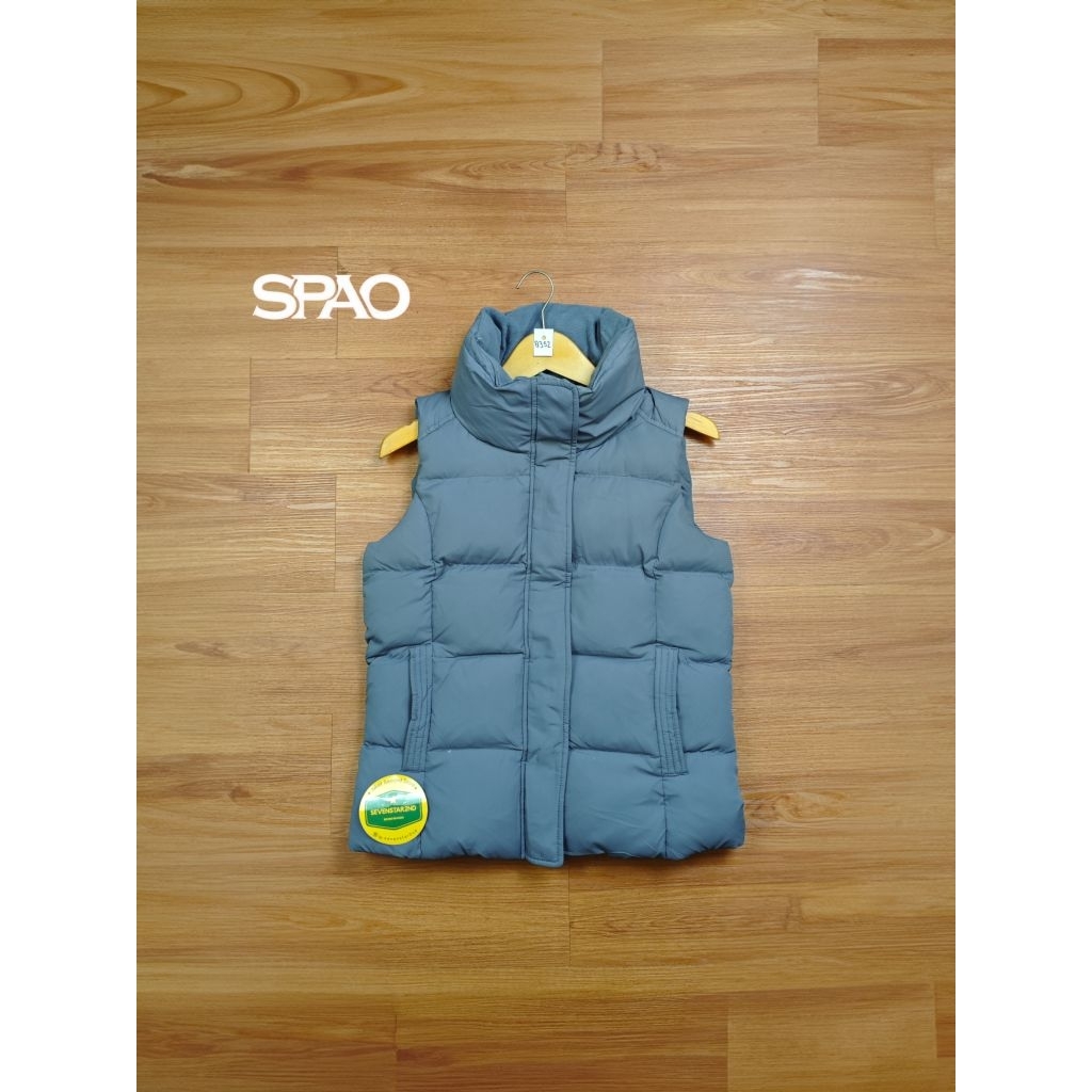 spao goosedown winter vest