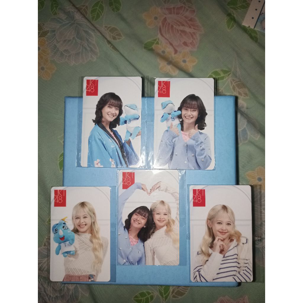 Photocard Official JKT48 X J-Trust Bank Original Merchandise paket 2 pc - Freya Christy