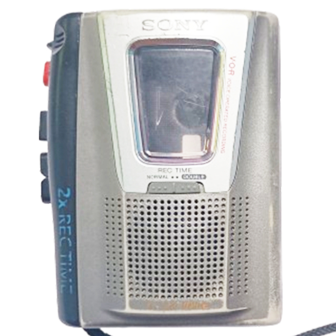 audio - WALKMAN SONY TCM-20DV CASSETTE TAPE RECORDER PLAYER - pemutar kaset pita dan rekam