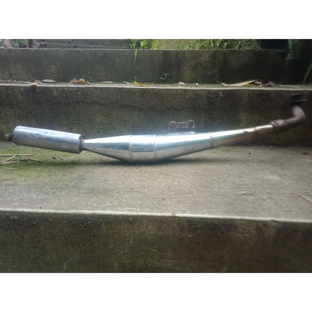 Knalpot Suzuki Tornado original second