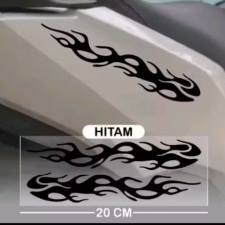 stiker cutting burung api stiker motor laptop helm mobil