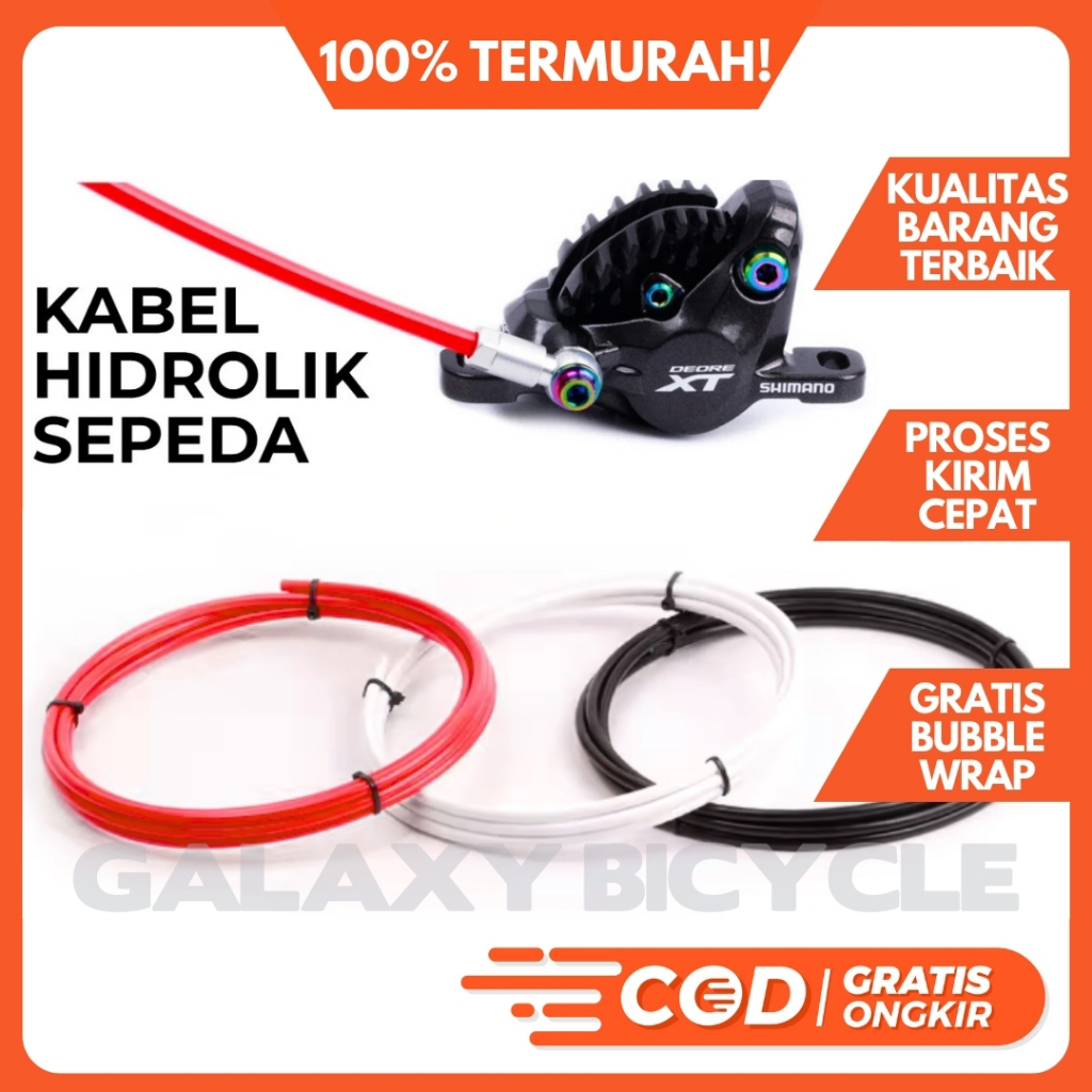 Kabel Rem Hidrolik Sepeda Hydraulic Hydrolic Per Meter Sepeda Lipat MTB