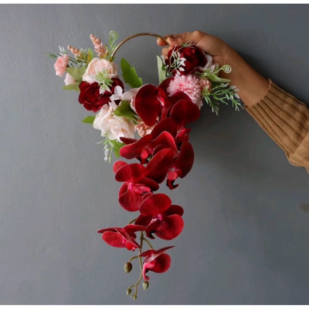 buket tas bunga pengantin