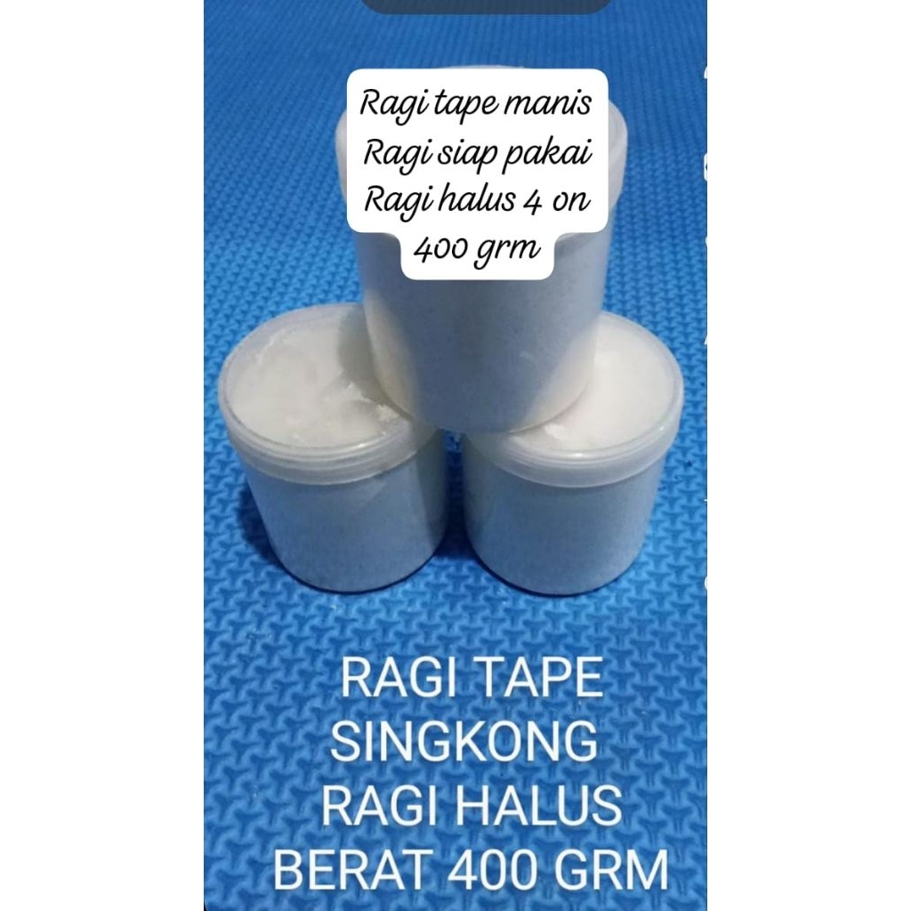 Ragi tape singkong berat 400 grm /Ragi tape ketan/Ragi tape bandung/Ragi anti gagal