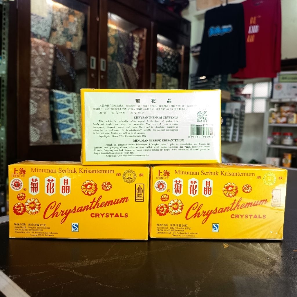 seruni minuman serbuk krisantemum 10 sachet