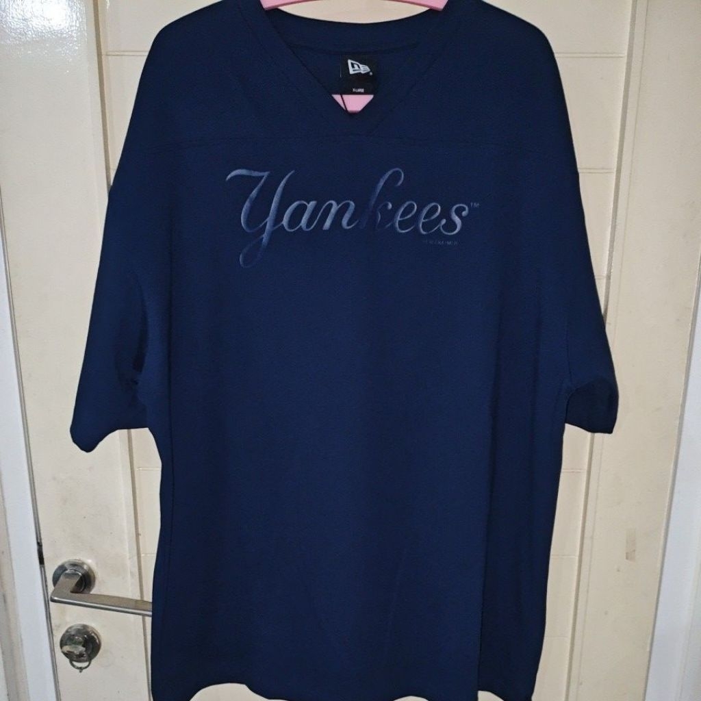 KAOS TEE NEW ERA NEWYORK YANKEES NAVY OVERSIZE