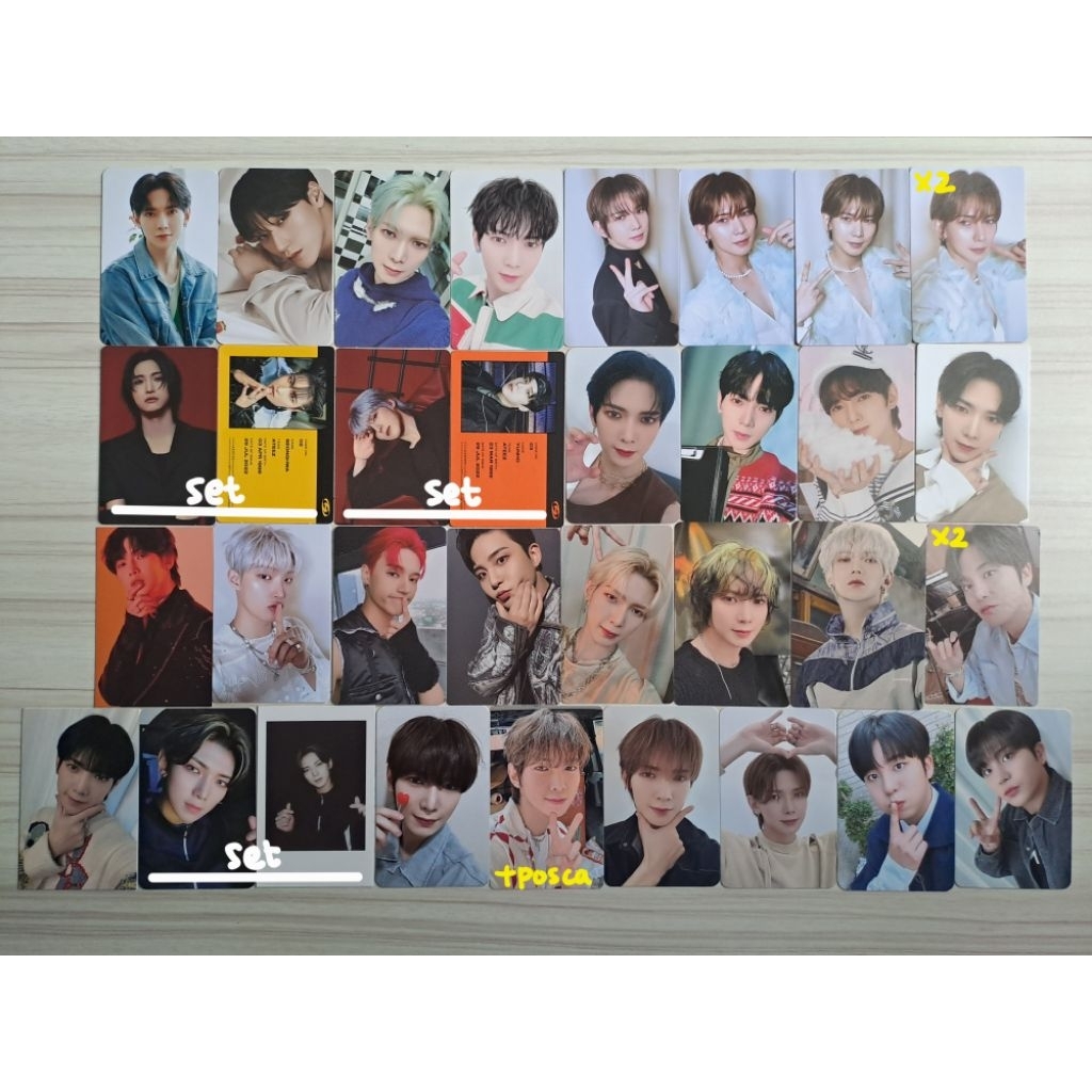 Official PC Photocard ATEEZ Seonghwa Yunho Yeosang San Mingi Wooyoung Jongho