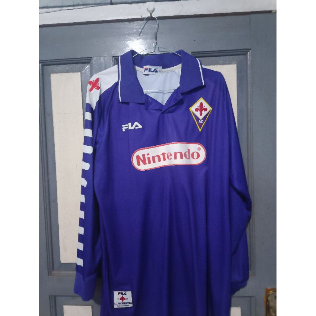 Jersey LS Home Fiorentina 1998 NS Batistuta