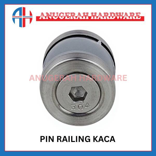 Pin Railing Kaca Atau Baut Jepitan Kaca Railing Tangga Stainless
