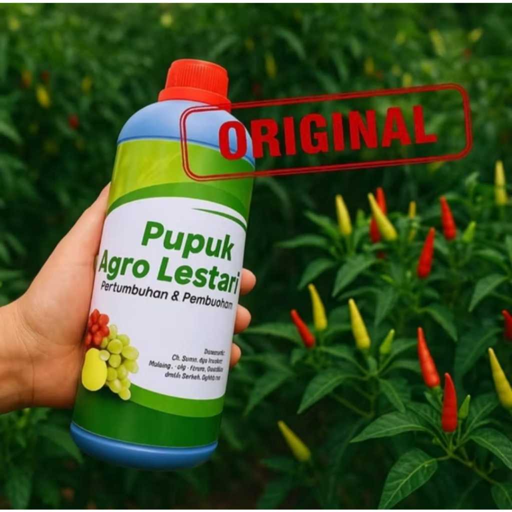 PUPUK CAIR ORGANIK AGRO LESTARI BIRU 1 LITER