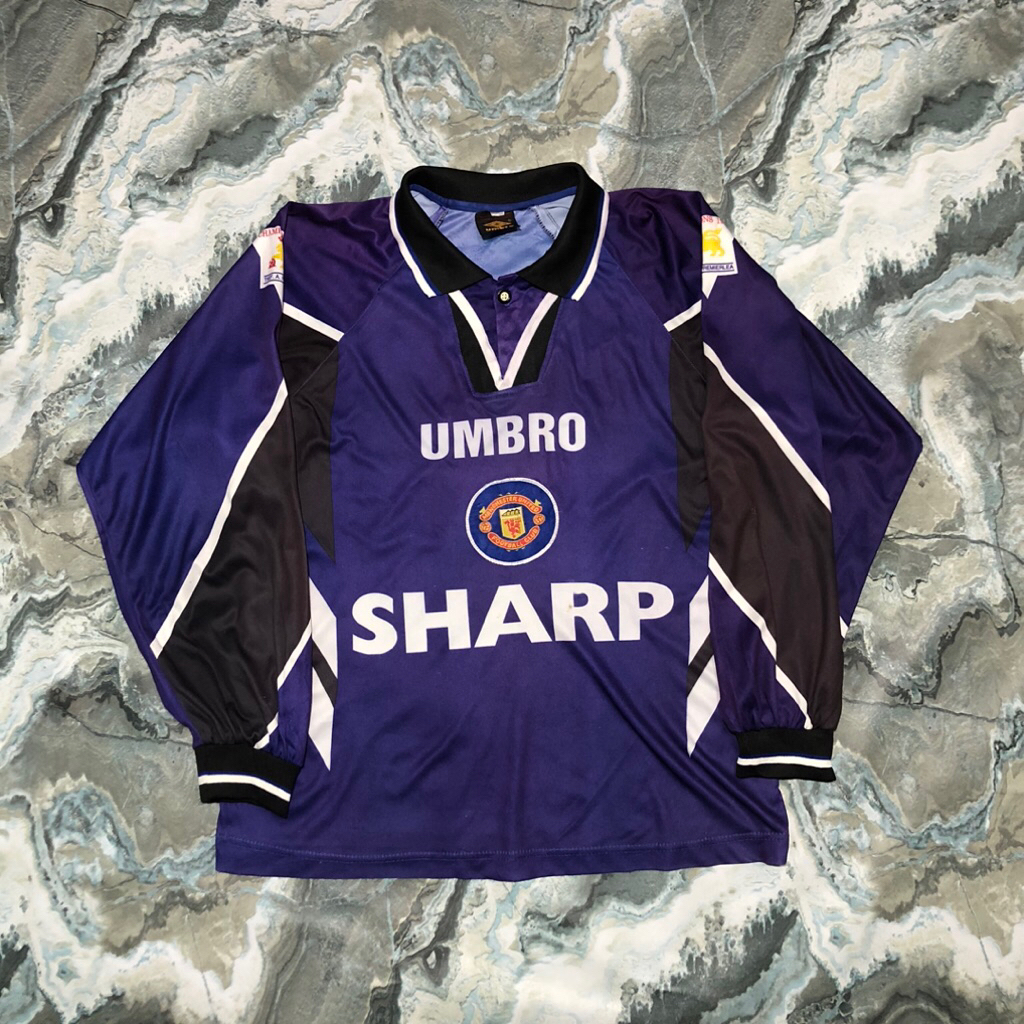 jersey mancester united mu sharp vintage umbro