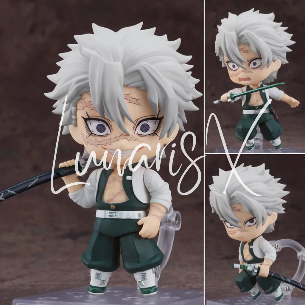 Nendoroid Nendo 2506 Sanemi Shinazugawa Demon Slayer Kimetsu No Yaiba Anime Action Figure