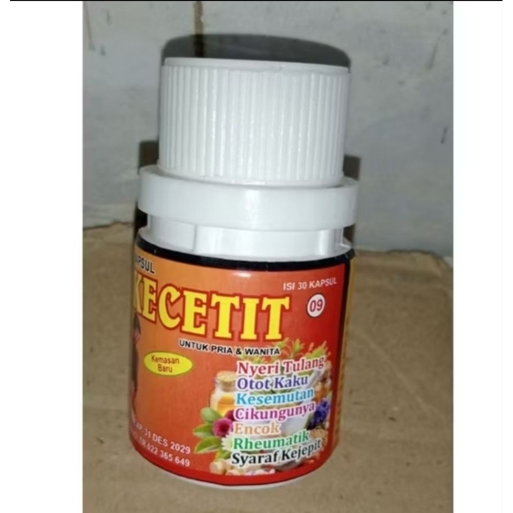 Super ampuh Kecetit nyeri otot & sendi reumatik isi 30