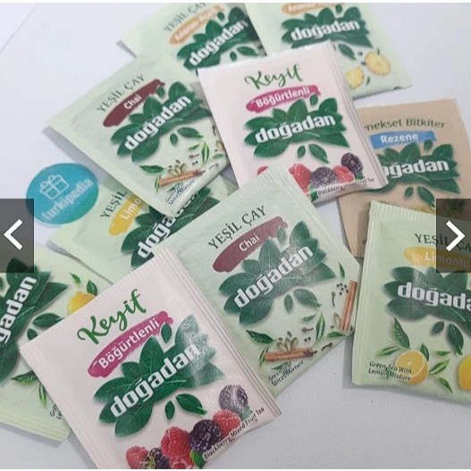 Teh Turki SATUAN - Dogadan  Dogus Lipton - Teh Diet - Slimming Tea - Teh Rasa Buah | TURKIPEDIA