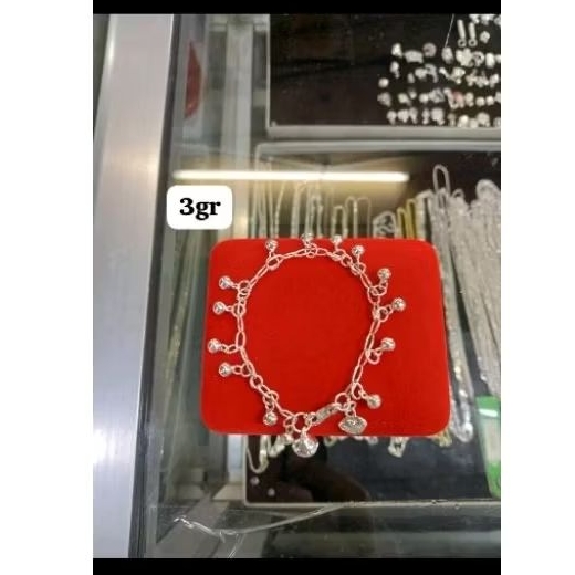 Gelangi Anak Perak Asli 925