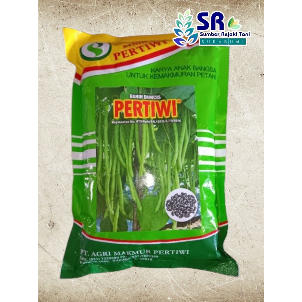 Benih Bibit Buncis Pertiwi 500 gram