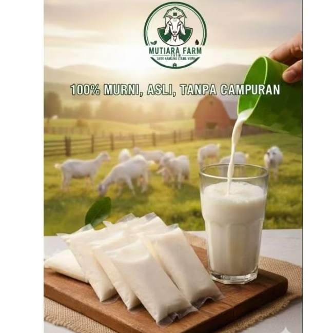 Susu Kambing Murni 100% Asli Kental Tanpa campuran