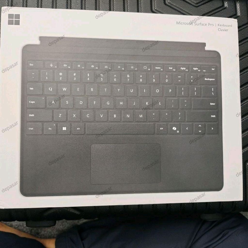 Keyboard Microsoft surface pro 11 10 9 8 X hitam black Co-Pilot original asli ori