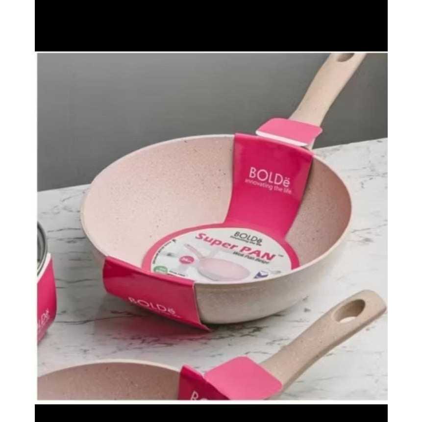 Bolde super pan wok 24cm granite